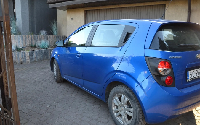 Chevrolet Aveo cena 15500 przebieg: 248000, rok produkcji 2011 z Częstochowa małe 254